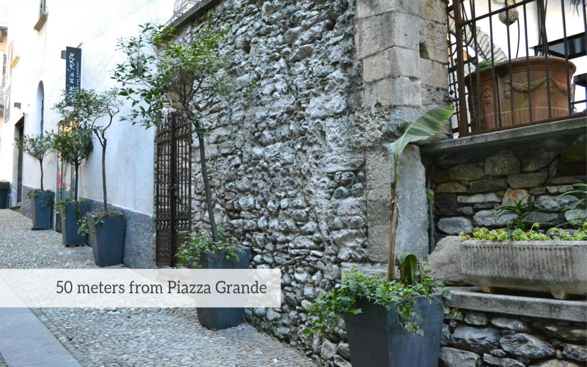 Caffe Dell'Arte Boutique Rooms Locarno Exterior photo
